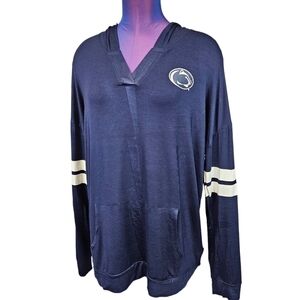 NWT Juniors Gen 2 Penn State Lightweight Long Sleeve‎ Pullover Hoodie Size XL